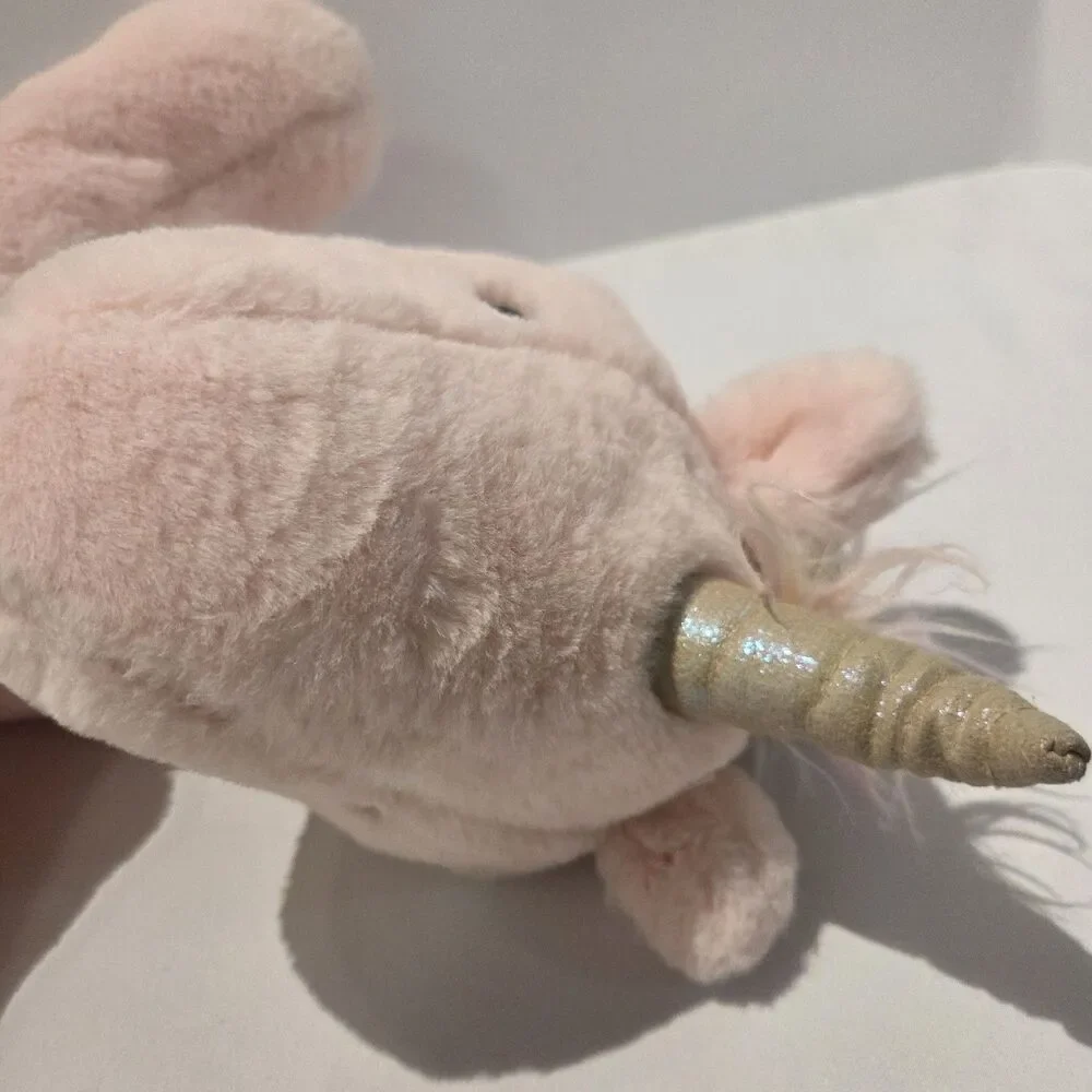 Animal Adventure 19 inch Eunice the Pink Unicorn Plush Toy